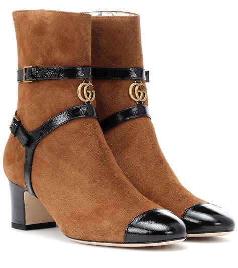 Gucci boots suede